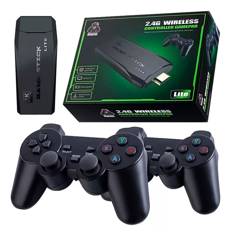 Vídeo Game Stick 4k Original, +20.000 Jogos Clássicos Retro