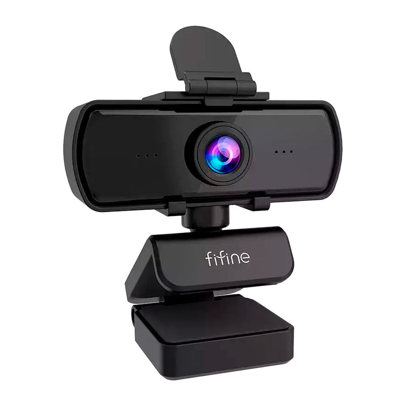 FIFINE-Webcam Full HD com Microfone e Tripé, 1440p, PC, USB, Desktop, Laptop, Transmissão ao Vivo, Vídeo, Calling-K420
